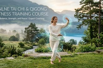tai chi course qigong training mindfulness coaching relaxation training workout