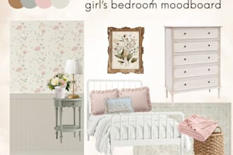 create an interior design moodboard