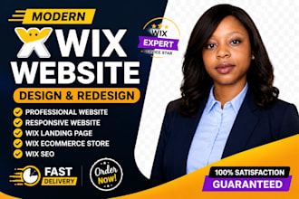 design, redesign wix website, wix website design, wix expert