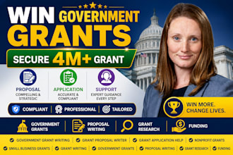 write a winning government grant proposal and grant application