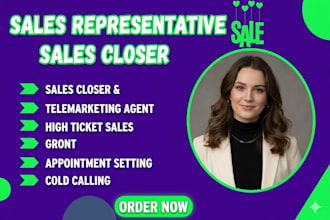 close high ticket sales handle cold calling and appointment setting