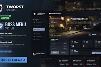 create fivem job scripts police ems gang systems esx qbcore rp server