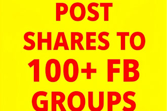 manually promote instagram post to 50 groups