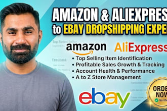 do expert amazon and aliexpress to ebay dropshipping