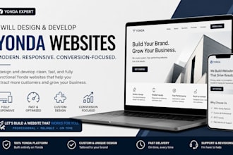 redesign yonda website, optimize yonda website response speed