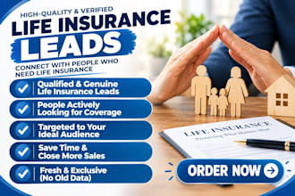 high converting life insurance iul leads landing page homecare leads