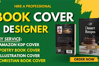 create custom ebook cover design for romance, fantasy, and kindle kdp book cover