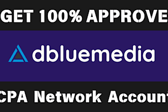 create adbluemedia account with your personal information