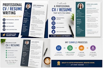 design a modern ats friendly CV and resume