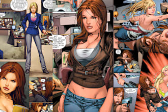 do comic book illustration comic graphic novel comic strip webcomic comic artist