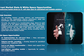 do market analysis on consulting companies