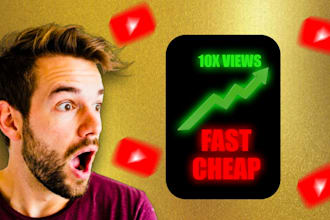 design cheap and viral high CTR youtube thumbnails