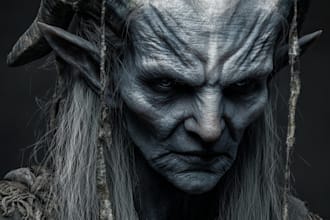 fantasy horror and fantasy horror character