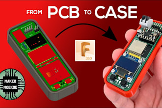 design pcb and enclosure using eagle fusion360 easyeda