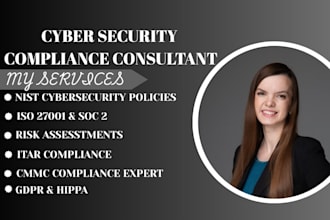 do nist,  cybersecurity policy, risk assessment for iso 27001 soc2 gdpr