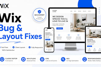fix wix issue wix layout issues wix seo cms wix bugs optimize wix responsiveness
