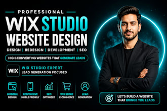 wix studio website wix website design wix website development wix website expert