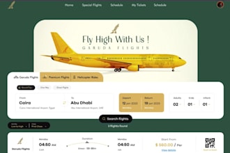 develop a travel booking website, flight booking system, ota platform and app