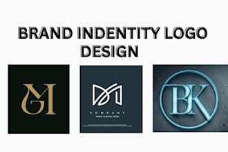 create a modern brand identity design with logo and complete branding kit