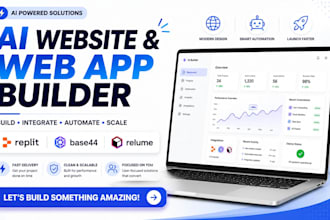 ai design base44 website replit integration fix webapp relume base44 automation