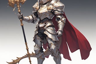 create realistic dnd character arts