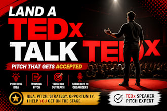 craft a winning tedx speaker pitch, idea and outreach strategy