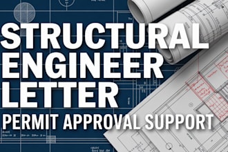 structural engineer letter for permit approval requested by city