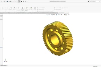 design 2d and 3d models on solidworks