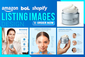 design amazon listing images and a plus content