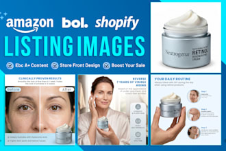 design amazon listing images and a plus content