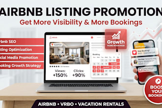 promote and optimize your airbnb listing for more bookings