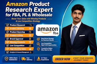 do amazon product hunting for fba pl and wholesale