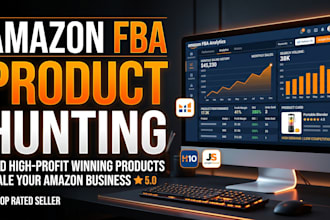 do amazon product research and fba product hunting