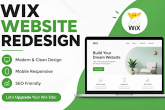 wix website redesign, wix website design redesign website