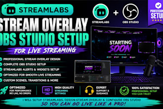 setup streamlabs stream overlay obs studio setup for live streaming