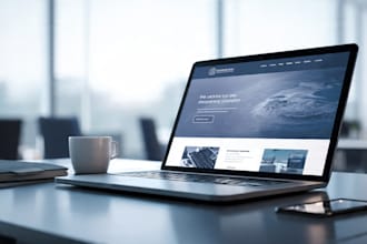 code responsive html CSS  website landing page