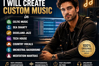 create celtic sea shanty dixieland jazz tech house country music orchestral