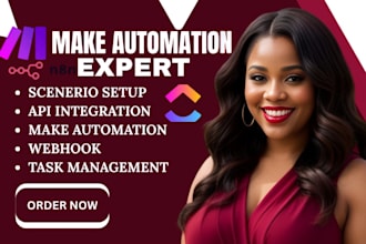 make com automation n8n automation clickup automation zapier automation expert
