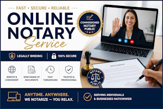 provide fast and secure online notary services