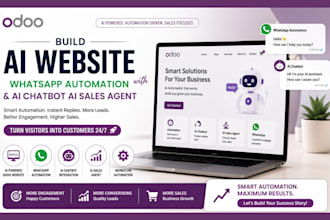 build odoo ai website with whatsapp automation and ai chatbot ai sales agent