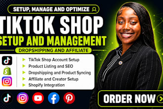 setup tiktok shop shopify dropshipping tiktok ads manager tik tok shop product