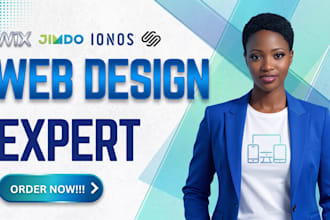 design a professional jimdo website ecommerce store SEO
