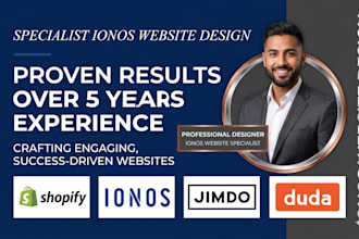design redesign your ionos website duda, jimdo wordpress website