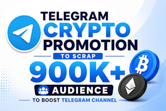 do crypto telegram promotion, increase telegram members, telegram group scraper