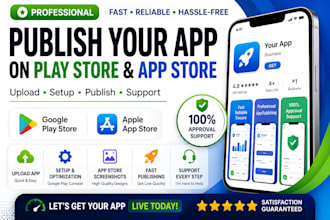 publish app on play store, app store and manage google play console