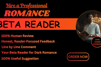 be your romance beta reader for romantasy and fantasy