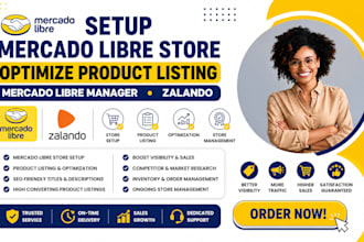 setup mercado libre store optimize product listing mercado libre manager zalando