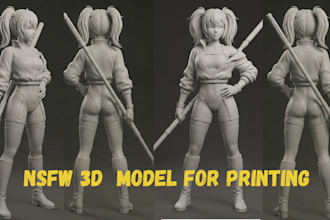 sculpt 3d nsfw character design 3d print nsfw erotic toy figure