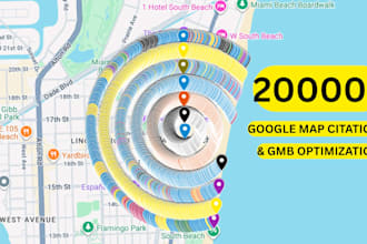 manually create 20,000 google maps citations