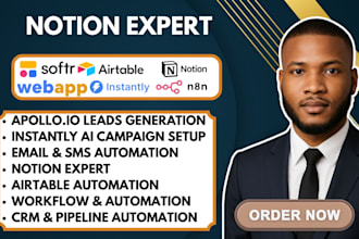 notion expert notion template notion dashboard project management and automation